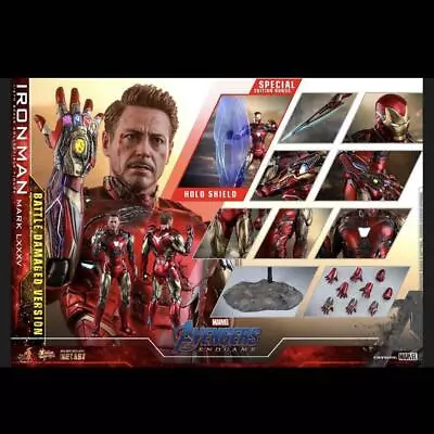 Buy Hot Toys Iron Man Mark 85 Battle Damaged Edition With Bonus Accessories • 469.82£