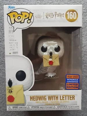 Buy Harry Potter - Hedwig With Letter (WonderCon 2023) Funko POP! Vinyl #160 • 45.99£