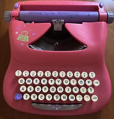 Buy Vintage Barbie Pink Typewriter By Mehano . Retro Children’s Toy, • 15£