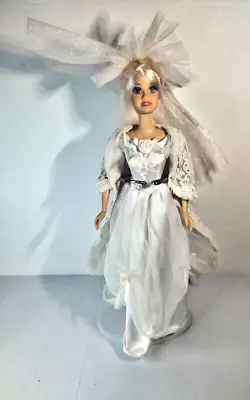 Buy 1996 Mattel Barbie Bridal Fashion Avenue Dress & Veil Formal Lace Coat Yml Clone • 23.73£