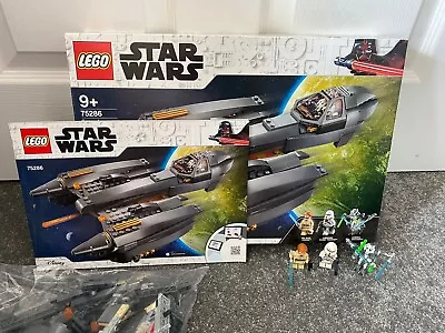 Buy LEGO Star Wars General Grievous's Starfighter 75286 With Box, Manual & All Figs • 120£