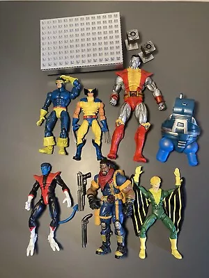 Buy Hasbro Marvel Legends X-Men Action Figure Bundle - Wolverine Colossus 6” Toybiz • 16.61£