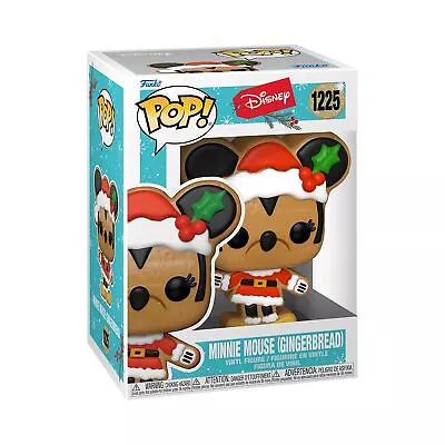 Buy Funko POP! Disney: Holiday - Minnie Mouse - Gingerbread - Collectable Vinyl Figu • 12.97£