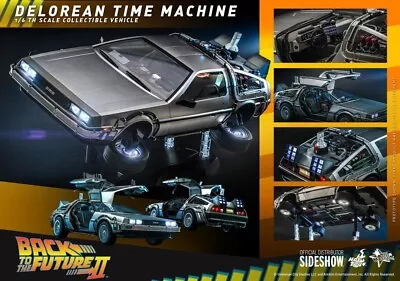 Buy Hot Toys Movie Masterpiece Back To The Future Part II Delorean 1/6 Scale Collect • 1,015.80£