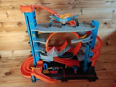 Buy Hot Wheels Shark Ultimate Garage Hardly Played With • 45£
