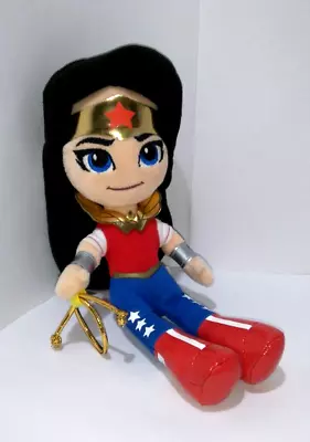 Buy Mattel Wonder Woman DC Super Hero Girls Plush Soft Toy Figure Female Doll 2016 • 11.49£
