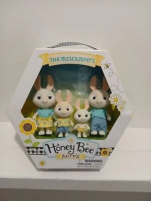 Buy Honey Bee Acres - The Mcscampers - Toy Animal Playset  'Like Sylvanian Families' • 7.45£
