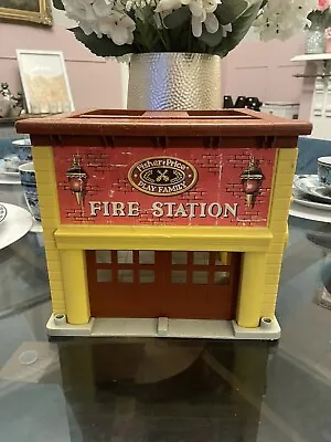 Buy Vintage Fisher Price Little People Play Family Fire Station 928 • 9.99£