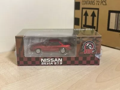 Buy 1/64 BMC Nissan Silvia S13 Metallic Red Extra Body Kit Two Wheels  • 17.99£