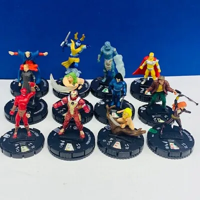 Buy Heroclix Miniature Mixed 12 Figure Lot Comic Game Neca Marvel Ironman Shanna 9 • 12.84£