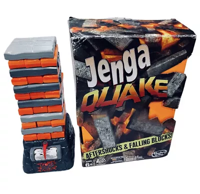 Buy Jenga Quake Game, Hasbro Gaming, Earthquake Shaking Vibrating, Tested. Complete. • 12.99£