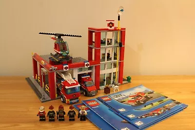 Buy LEGO CITY: Fire Station (60004) Complete Set And Instructions • 40£