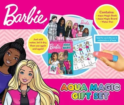 Buy Barbie Aqua Magic Gift Set | Aqua Magic Book | Magic Board | Water Pen | Age 3+ • 5£