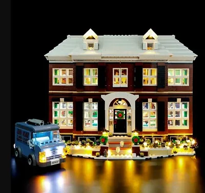 Buy LED Light Kit For Home Alone - Compatible With LEGO® 21330 Set (Remote Version) • 71.17£
