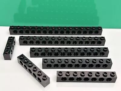 Buy LEGO Technic Brick 1x16, 1x14, 1x12, 1x10, 1x8, 1x6, 1x4, Black, Star Wars • 1.89£