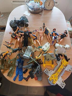 Buy Vintage 1990's Hasbro Action Man And Job Lot Of Accessories, Army, Clothes. • 55£