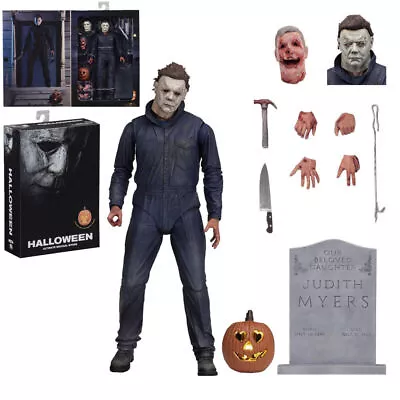 Buy NECA Horror Halloween II Ultimate Michael Myers 7  Action Figure Toy Model Gifts • 39.98£