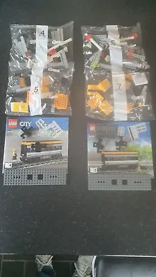 Buy Lego Train 60197 X2 NEW Middle Carriages LOT 1 • 42.99£