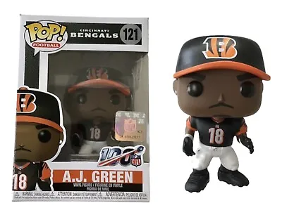 Buy A.J. Green Cincinnati Bengals NFL American Football Funko Pop! 121 Figure • 9.95£
