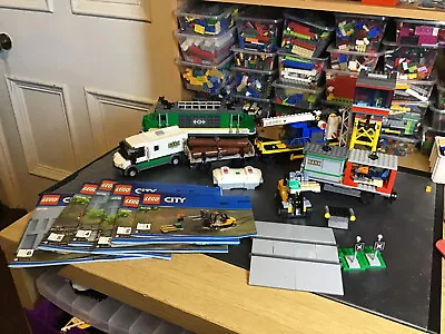 Buy LEGO 60198 Cargo Train Complete But No MInifigs (80)-1 • 119.99£