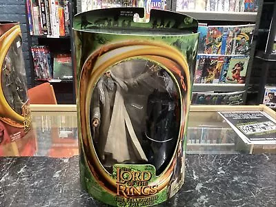 Buy Lord Of The Rings SARUMAN W/ Magic Floating Palantir On Base 6.5  ToyBiz Figure • 20£