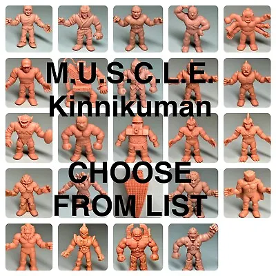 Buy Vintage M.U.S.C.L.E. Kinnikuman Figures **CHOOSE FROM LIST** Bandai Mattel 1980s • 8.99£