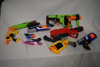 Buy Nerf Guns Bundle 9 In Total Various Sizes And Shapes • 4.99£