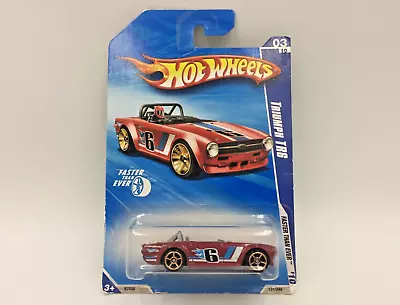 Buy Hot Wheels Triumph TR6 Faster Than Ever Sealed On Long Card 1/64 • 4.99£