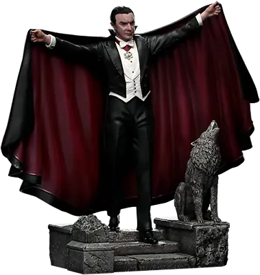 Buy Universal Monsters Dracula Bela Lugosi Deluxe 1/10 Statue Iron Studios Sideshow • 221.65£