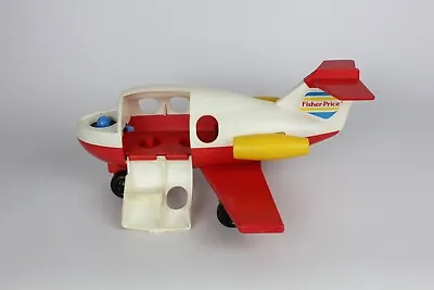 Buy Vintage Little People Fisher Price Airplane • 7.99£