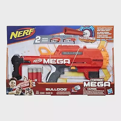 Buy NERF Accustrike Mega Bulldog Nerf Gun Red • 9.99£