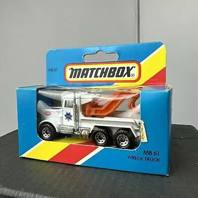 Buy Matchbox Boxed - MB61 Wreck Truck - Beton Transporter  • 9.99£