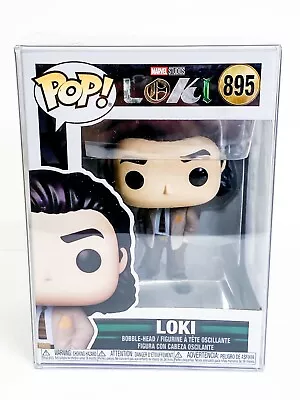 Buy Marvel's Loki - Loki Funko Pop Vinyl 895 With Pop Protector Book Day • 59.99£