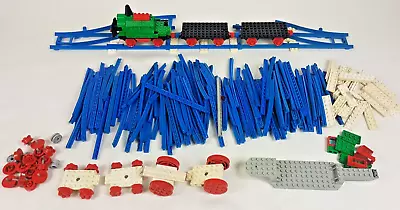 Buy Vintage 1970’s Lego Train Set Engine Carriages Switch Track • 29.99£