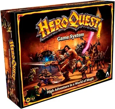 Buy Avalon Hill Heroquest Dungeon Crawler Tabletop Board Game System New Unopened • 69.99£