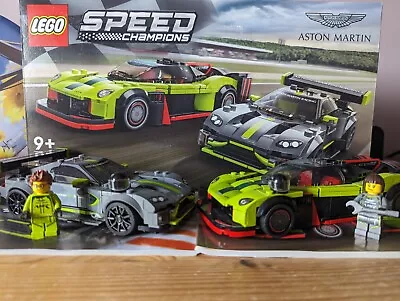 Buy LEGO SPEED CHAMPIONS: Aston Martin Valkyrie AMR Pro And Aston Martin Vantage GT3 • 26£