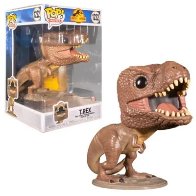 Buy Funko Pop Jumbo Cine Jurassic Park Dominion T - Rex (1222) Exclusive 62228 Stand • 50.33£