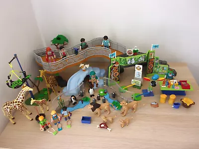Buy Playmobil 70341 Large City Zoo With Animals & Figures Play Set Incomplete [BT4] • 32.99£