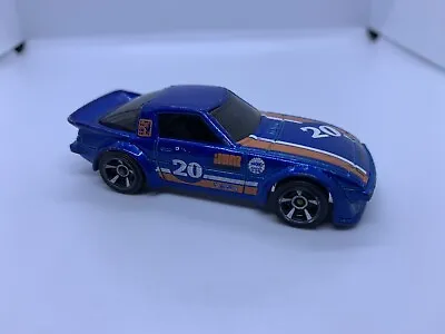 Buy Hot Wheels - Mazda RX-7 RX7 FC Blue - Diecast Collectible - 1:64 Scale - USED (2 • 2.25£