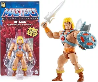 Buy Masters Of The Universe Origins He-Man Action Figure - Mattel • 9.99£