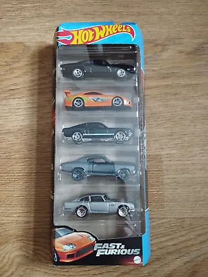 Buy Hot Wheels Fast And Furious 5 Pack 2023 With Supra • 15.98£