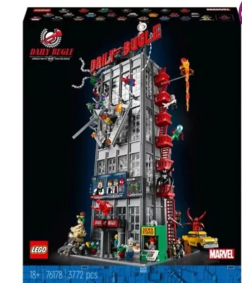 Buy LEGO Marvel Spider-Man 76178 Daily Bugle Set For Adults - Limited Edition Gift • 419.99£