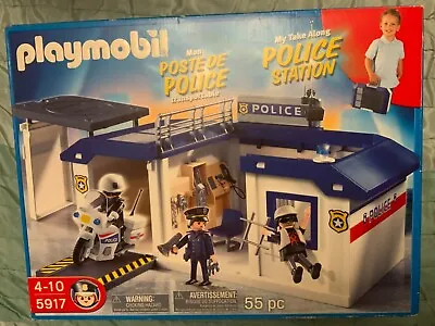 Buy Brand New In Sealed Box - 5917 Playmobil Take Along Police Station • 35£