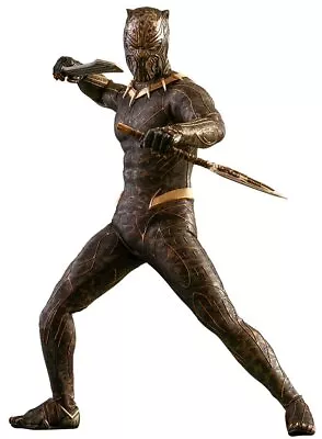 Buy Movie Masterpiece Black Panther Eric Killmonger 1/6scale Action Figure Hot Toys • 256.18£