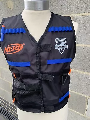 Buy NERF N-Strike Elite Gun Tactical Adjustable Vest Jacket Holds Ammo Magazine Vgc • 6.89£