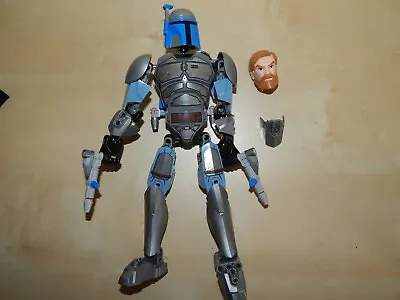 Buy Lego Star Wars 75107 Jango Fett Figure + Obi Wan Kenobi Head *** For Spares *** • 6£