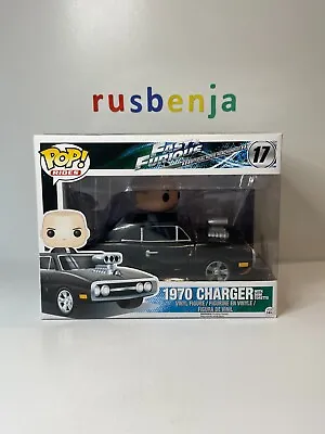 Buy Funko Pop! Movies Rides Fast And Furious 1970 Charger With Dom Toretto #17 • 67.99£