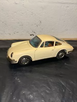 Buy Vintage Bandai Porsche 911  Friction Tin Toy Car - Made In Japan • 199.99£
