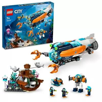 Buy City LEGO Set 60379 Deep-Sea Explorer Submarine Rare Collectable • 108.95£