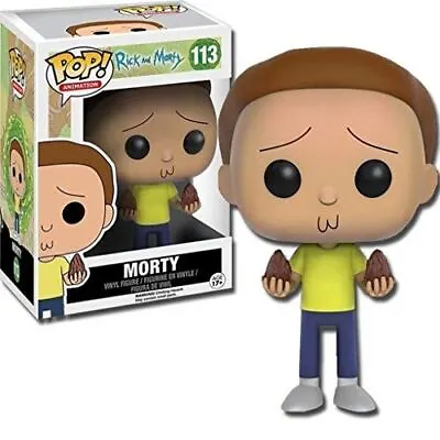 Buy Funko POP Animation Figure : Rick And Morty #113 Morty • 19.99£